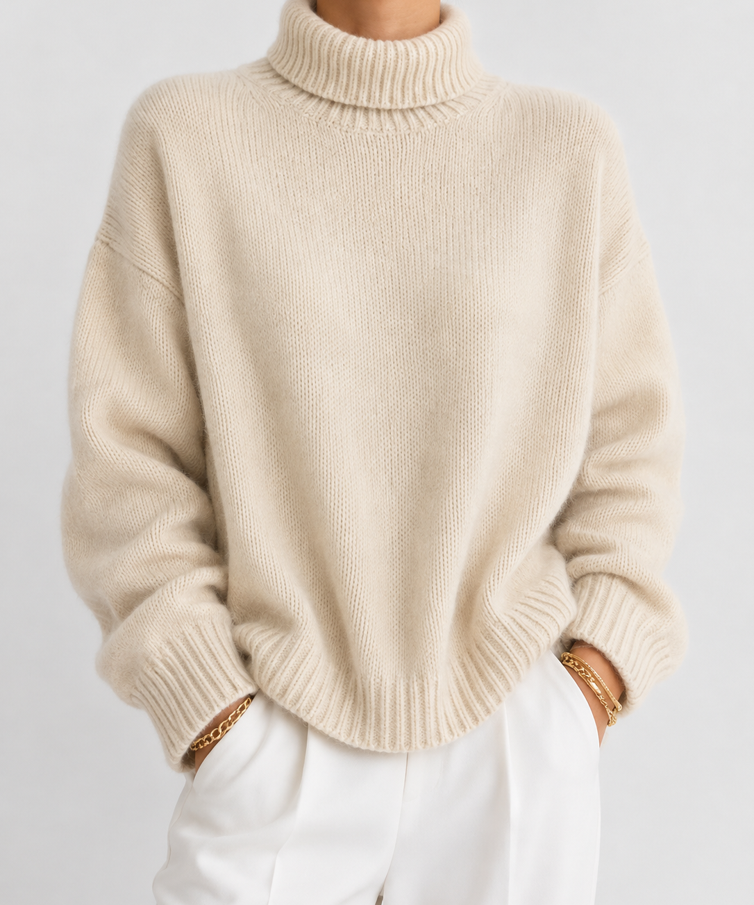Women's Cashmere Turtleneck