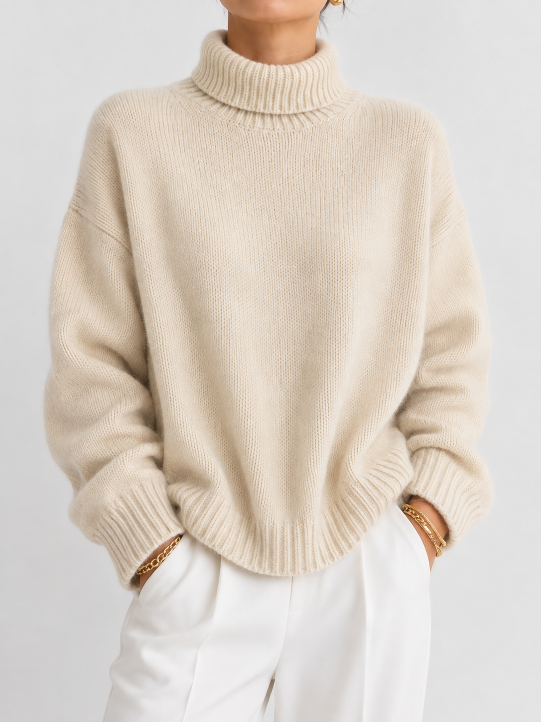 Women's Cashmere Turtleneck