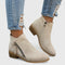 Marizheah Comfort Boots in Beige