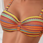 Women's Two Piece Swimsuit with Striped Print, photo 2