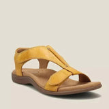 Maureen Ergonomic Comfort Sandals in Yellow