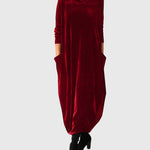 Madison Elegant Dress in Red