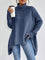 Audrey Cozy Sweater in Navy Blue