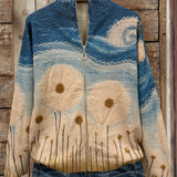 Women's Dandelion Zip Cardigan, photo 2