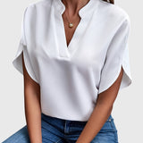 Women's Elegant Blouse – Hailey in White