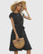 Allyzhea Elegant Dress in Black