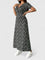 Yulivette Sophisticated Maxi Dress in Black