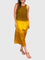 Women's Stylish Print Dress in Yellow