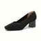 Zayli Comfort Heels in Black