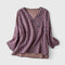 Women's Comfortable Blouse – Jennifer in Purple