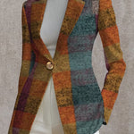Women's Fall Plaid Blazer, photo 2
