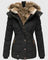 Veyzandra Comfortable Coat in Black