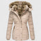 Veyzandra Comfortable Coat in Beige
