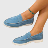 Molly Comfort Loafers in Sky Blue