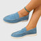 Molly Comfort Loafers in Sky Blue