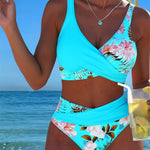 Women's Floral Wrap Bikini Set, photo 10