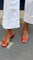 Elisetta Sandals in Orange