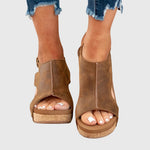 Adela Comfort Sandals in Brown