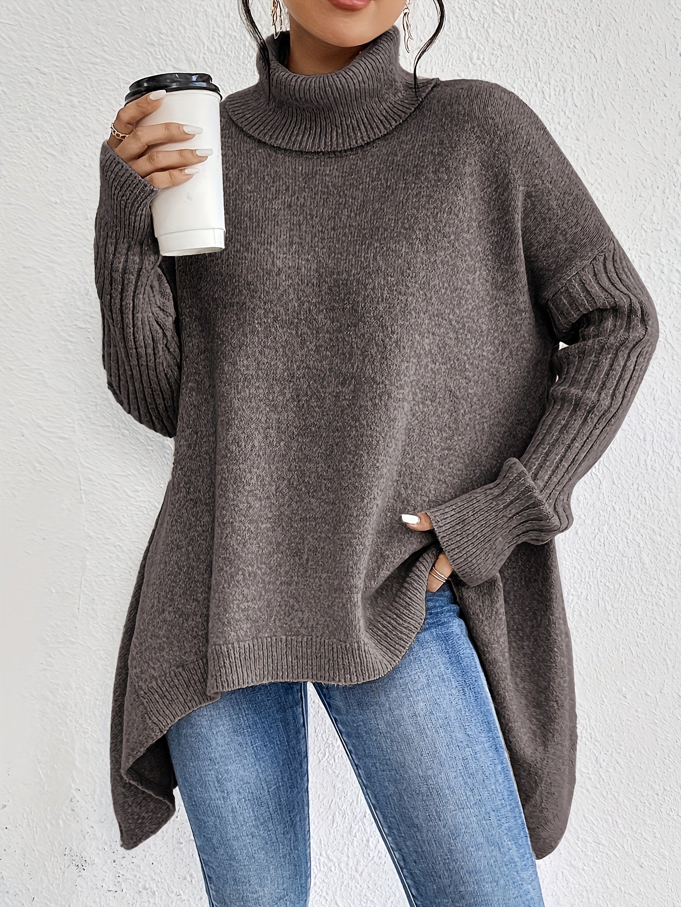Audrey Cozy Sweater in Brown