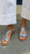Women's Summer Sole Sandals in Blue