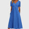 Women's Flattering Dress in Blue