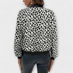 Women's Elegant Leopard-Print Jacket, photo 6