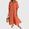 Women's Elegant Slimming Dress in Red