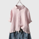 Women's Elegant & Refined Shirt in Light Pink