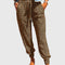 Women's Leo Pants with Wide Legs in Brown