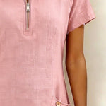 Women's Cotton Dress with Zipper Pocket, photo 25