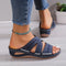Harper Comfort Sandals in Blue