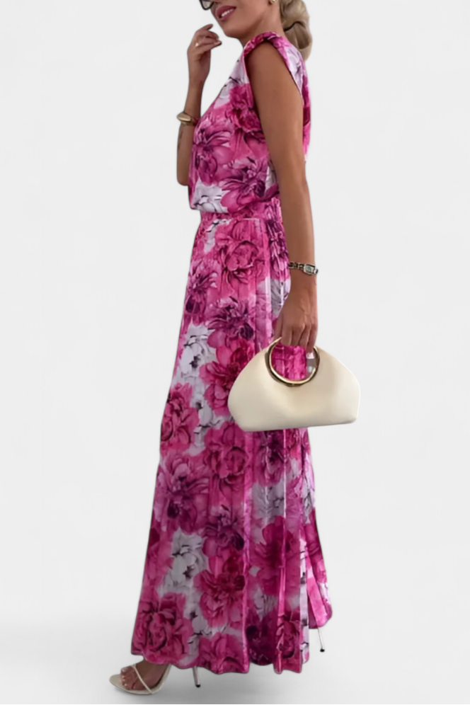 Backless Top & Pleated Wide-Leg Pants Set, photo 3