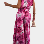 Backless Top & Pleated Wide-Leg Pants Set, photo 2