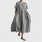Women's Long Casual Dress in Gray