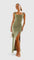 Coralya Elegant Maxi Dress in Green