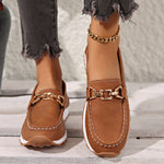 Women's Comfort Flat Buckle Loafers, photo 3
