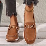 Women's Comfort Flat Buckle Loafers, photo 3