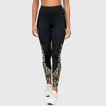 High-Waisted Leopard Print Workout Pants, photo 4