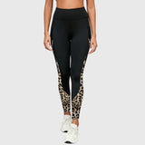 High-Waisted Leopard Print Workout Pants, photo 4
