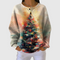 Ella Cozy Christmas Tree Sweater in Art