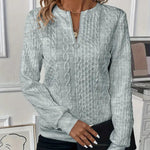 Women's Zip-Front Knit Sweater, photo 17