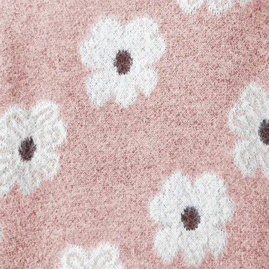 Women's Floral Cable-Knit Quarter-Zip Sweater, photo 9