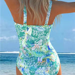 Women's One-Piece Botanical Print, photo 2