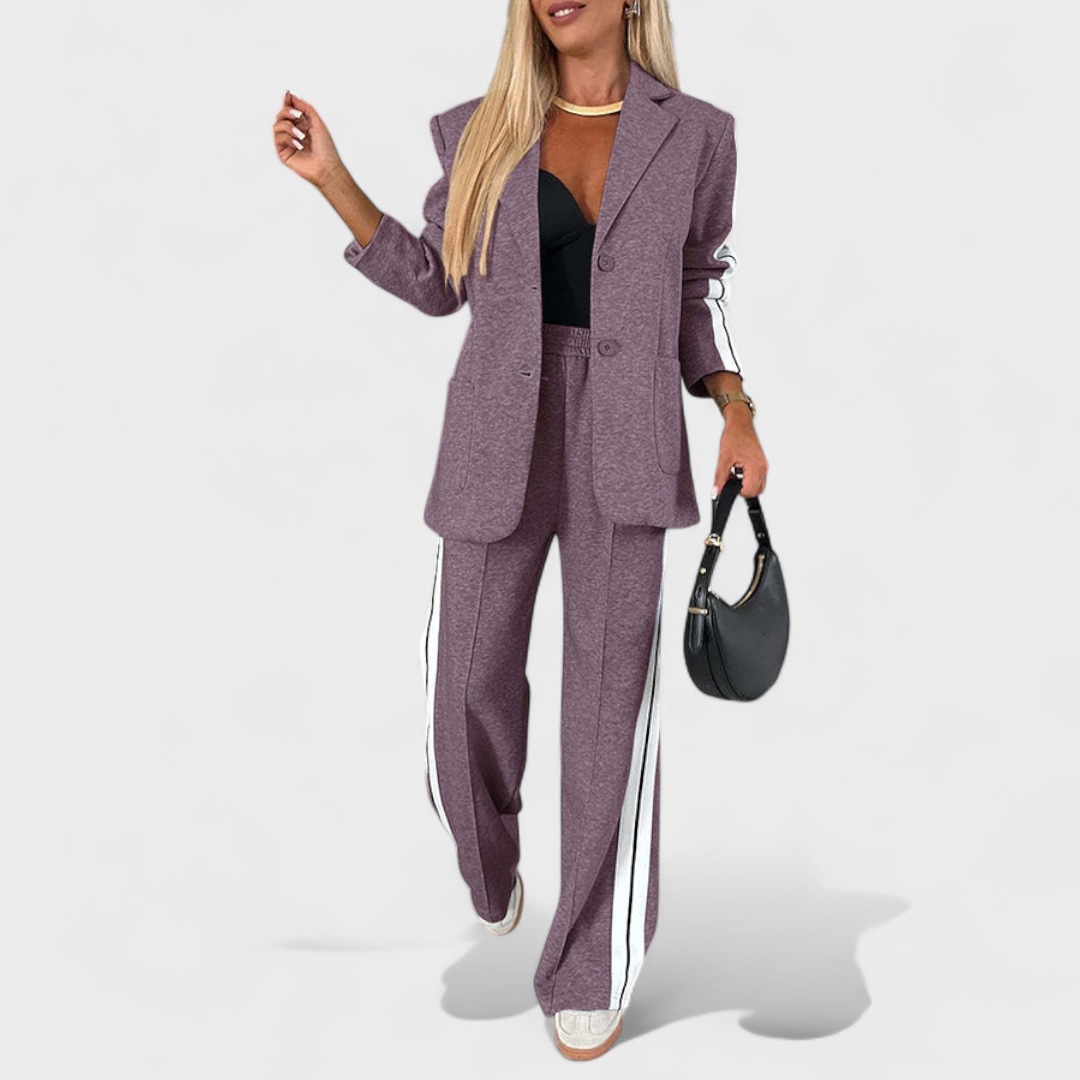 Women's Elegant Set – Sienna in Purple