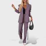 Women's Elegant Set – Sienna in Purple