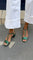Elisetta Sandals in Green