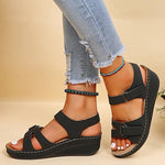 Women's comfortable sandals in Black