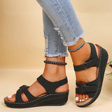 Women's comfortable sandals in Black