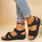 Women's comfortable sandals in Black