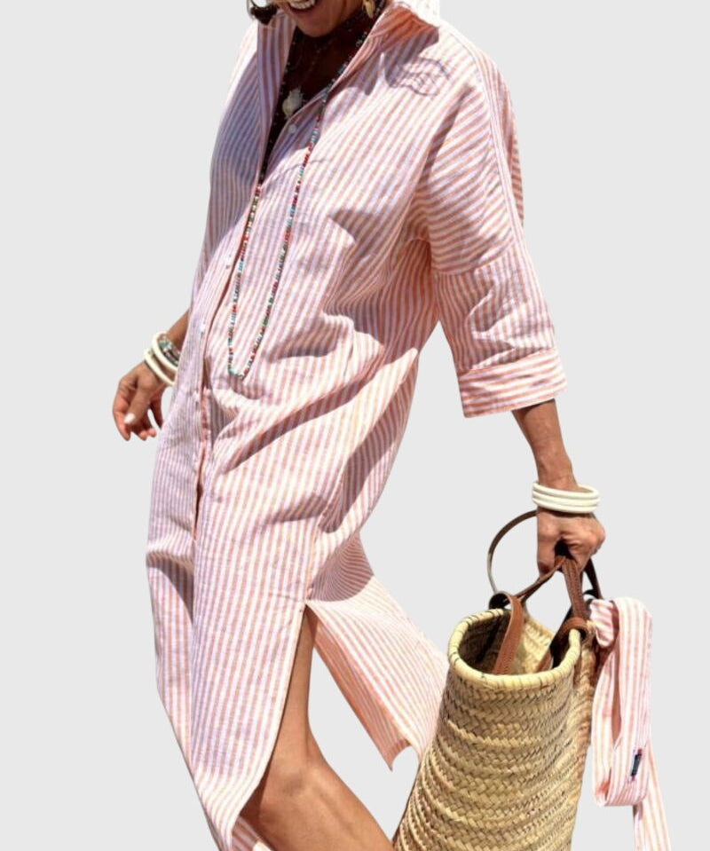 Women's Classic Striped Dress, photo 2